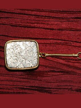 Vintage Sankyo Music Box  Keychain Plays La Vie En Rose